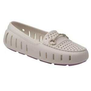 FLOAFERS TYCOON BIT DRIVER WATER SHOES, COCONUT/LAVENDER PINK, 7